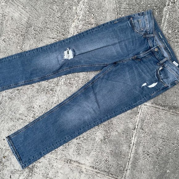 Old Navy Denim - Old Navy Women Jeans Ripped Boyfriend Straight Denim Cotton Jean Size 6 Reg